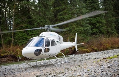 Eurocopter AS355 Courchevel helicopter hire